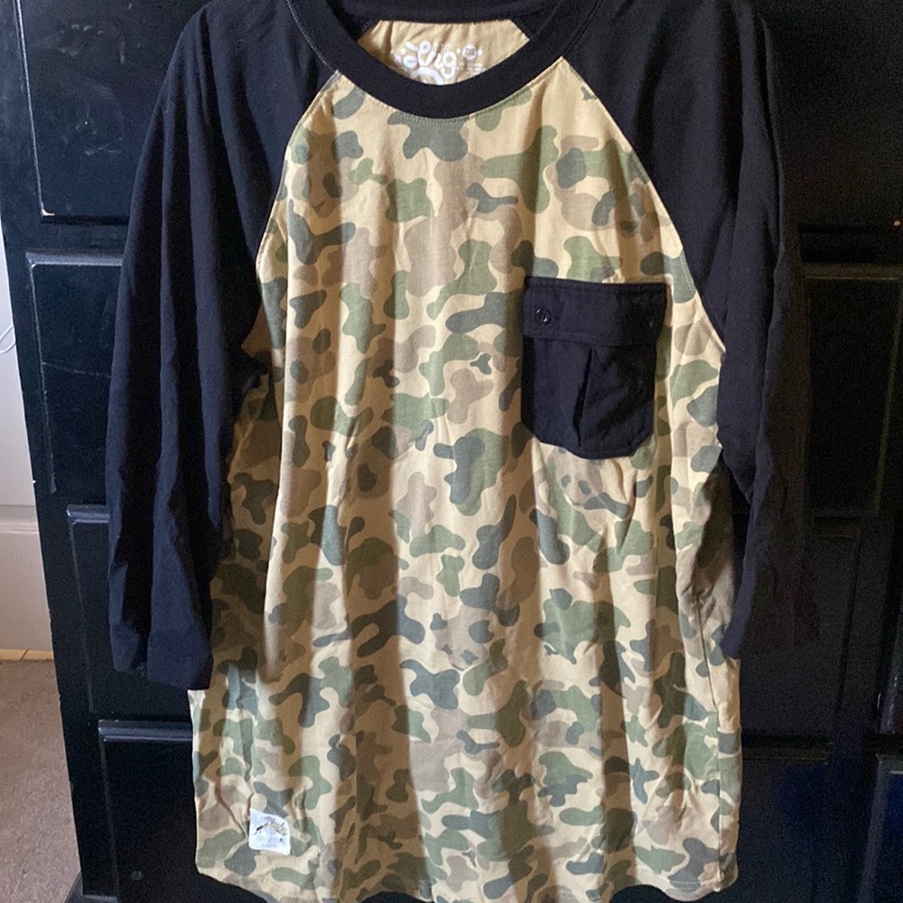 LRG Baseball Camo Shirt